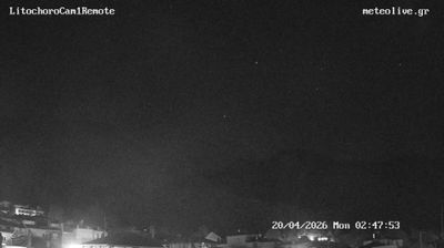 Live webcam in Litochoro, Grècia