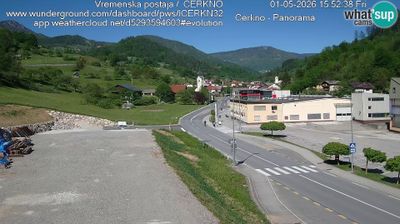 Cerkno, vstop v mesto
