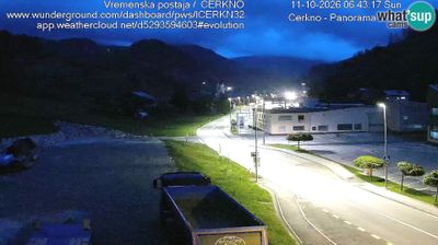 Spletna kamera Cerkno: city entrance Live Webcam