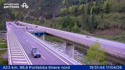 Pontebba: Buric: A23 km. 89,6 Pontebba itinere nord