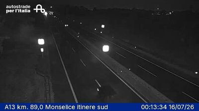 Monselice: A13 km. 89,0 - itinere sud
