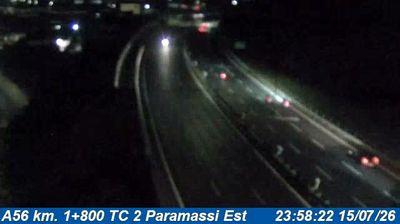 Pozzuoli: Toiano: A56 km. 1+800 TC 2 Paramassi Est