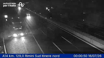 Rimini: A14 km. 129,0 - Sud itinere nord