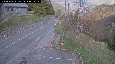 Webcam Bovec: R1-203, Predel - pred prehodom Predel