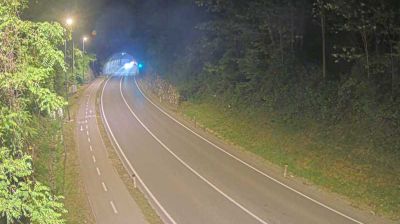 Predor Panovec, cesta Nova Gorica - Rožna Dolina