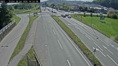 Trzin, cesta Črnuče - Domžale