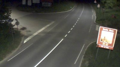 Bizeljska vas, cesta Bistrica pri Sotli - Bizeljsko