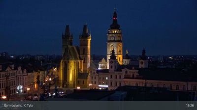 Hradec Kralove: Hradec Králové - Gymnazium J. K. Tyla
