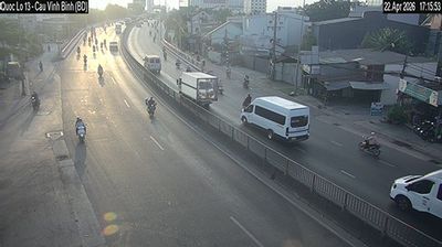 Phuong Hiep Binh Phuoc: Cầu Vĩnh Bình - Vĩnh Bình Bridge - Đường Quốc lộ 13 cũ