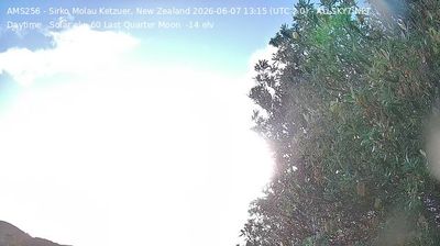Live webcam in Port Puponga, Nova Zelanda