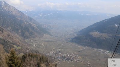 Partschins - Parcines › South-east: Stazione a monte Funivia Texel