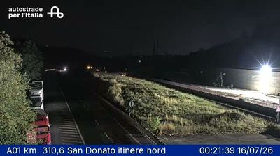 Bagno a Ripoli: A01 km. 310,6 San Donato itinere nord