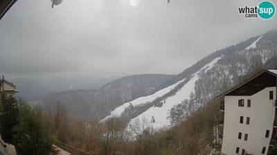 Roburent: Cardini di - view to Monte Alpet