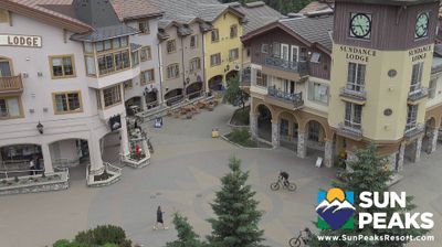 Live webcam in Sun Peaks Mountain Resort Municipality, Канада