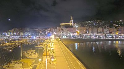 Webcam Menton: Plage des Sablettes
