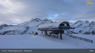 Krimml: Zillertalarena - Plattenkogelexpress II - Bergstation