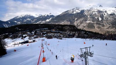 Villarodin-Bourget: Allée de la Fontaine aux Oiseaux