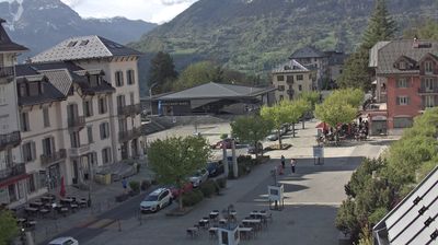 Live webcam in Saint-Gervais-les-Bains, França