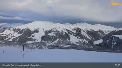 Krimml: Zillertalarena - Plattenkogelexpress II - Bergstation