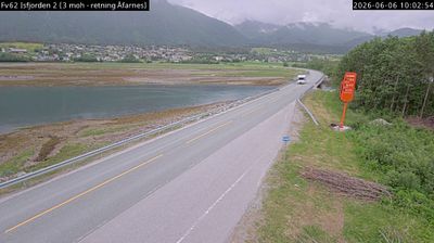 Live webcam in Isfjorden, Norge
