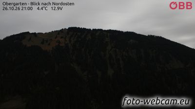 Gemeinde Lermoos: Obergarten - Blick nach Nordosten
