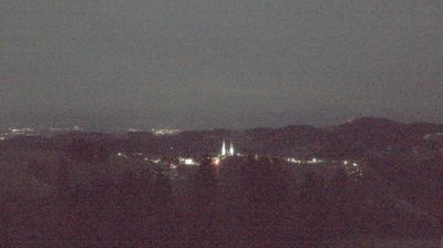 Diex › South: Blick zu den Karawanken