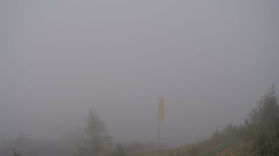 Stadt Kitzbuhel: Kitzbühel - Hahnenkamm Bergstation - Blickrichtung NO