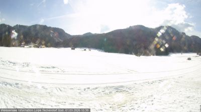 Weissensee: Loipe Techendorf Süd