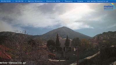 Live webcam in Sykourio, Grècia