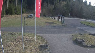 Gersfeld › South: Loipenzentrum Rotes Moor