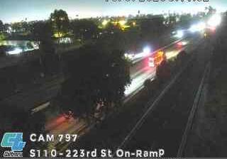 West Carson › South: I-110 : (797) 223rd St On-Ramp