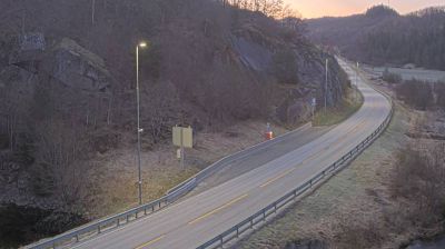 Live webcam in Lyngdal, نروژ