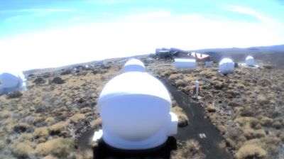 Webcam Guimar › South-west: PIRATE Telescope - Transient Survey Telescope (TST) - ATLAS-Teide - Two-Meter Twin Telescope (TTT) - COAST Telescope - Teide Observatory - IAC Observatory Residency