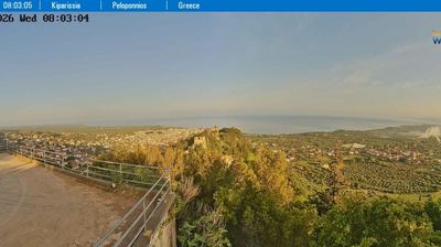 Live webcam in Kyparissia Municipal Unit, Grècia