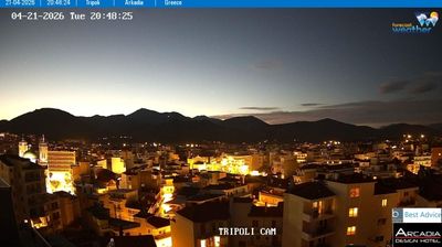 Live webcam in Municipal Unit of Tripoli, Grècia