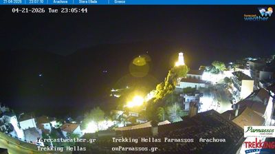 Live webcam in Δημοτική Ενότητα Αραχώβης, Grècia