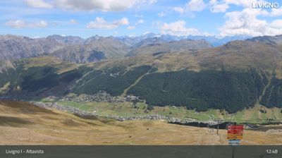 Live webcam in Livigno, Italy