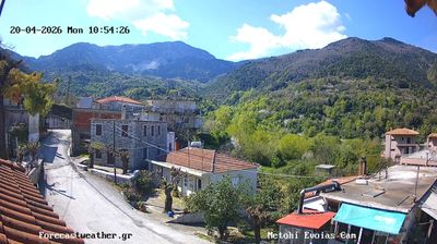 Live webcam in Kymi, Grècia