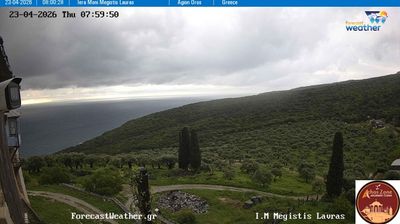 Live webcam in Καρυές, یونان