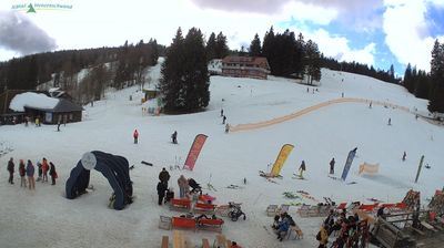 Feldberg › South: Schneesportschule Feldberg on snow - Bushaltestelle Hebelhof