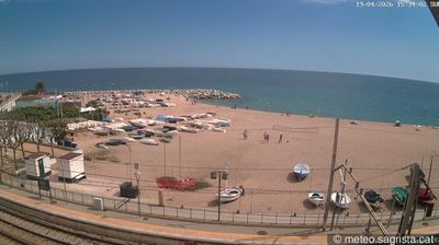 Live webcam in Sant Pol de Mar, اسپانیا