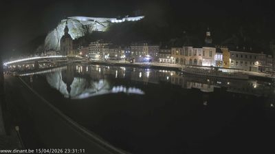 Live webcam in Dinant, بلجيكا