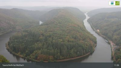Mettlach: Orscholz, Saarschleife - Aussichtspunkt Cloef