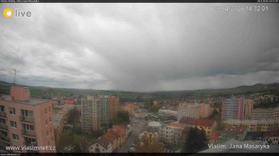 Vlašim › North: Jana Masaryka - Komenského