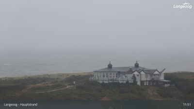 Langeoog: Hauptstrand - Strandhalle