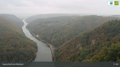 Mettlach: Orscholz, Saarschleife - Aussichtspunkt Cloef