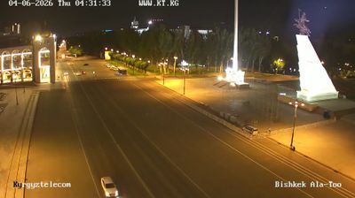 Live webcam in Biszkek, Kirgistan