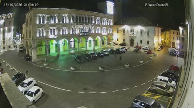 Webcam Belluno › North-east: Piazza Duomo