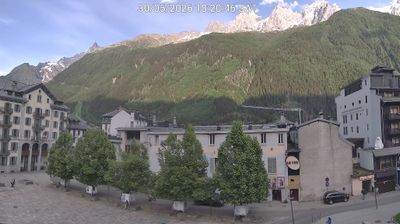 Chamonix-Mont-Blanc › West: Place du Triangle de l'Amitié - Le Brévent