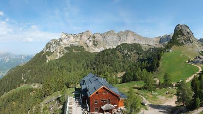 Gemeinde Eben am Achensee: Rofanseilbahn - Bergstation